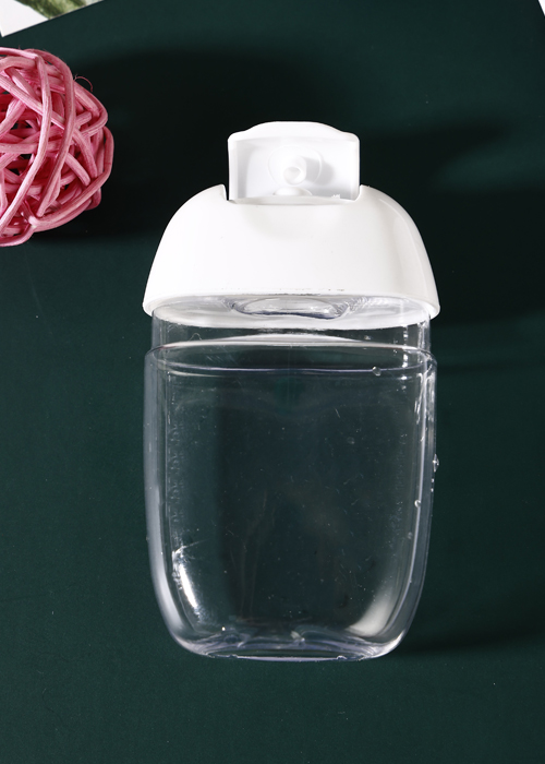 Botella de gel PET Caterpillar de 30 ml Botella con tapa fácil de llevar