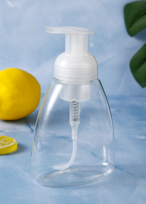 Botella desinfectante de manos con bomba de espuma de 300 ml