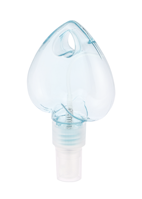 Botella de gancho colgante PETG en forma de corazón de 30 ml