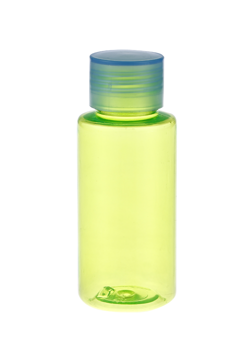 Subbotella de concentrado de PET cilíndrica calibre 24 de 60 ml Botella de líquido fácil de transportar