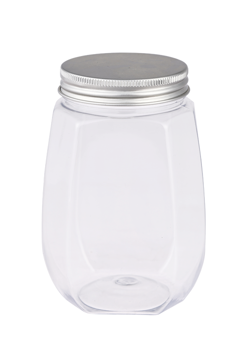 Tarro de empaquetado de la nuez de la comida de la botella redonda del casquillo de aluminio del ANIMAL DOMÉSTICO 200-400ml