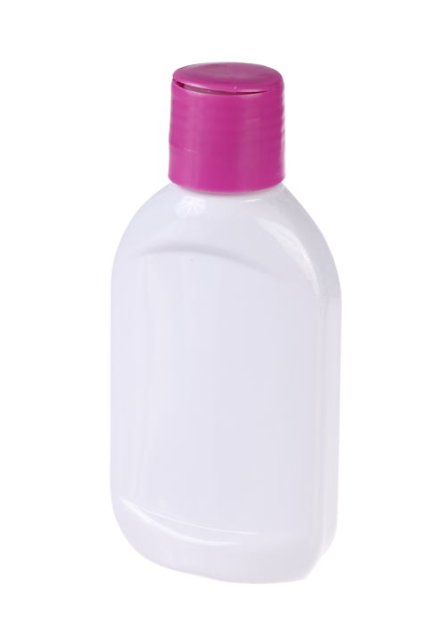 Frasco aplicador de crema blanca de PE de 120 ml