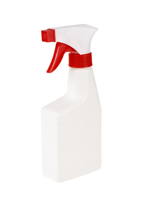 Botella de pistola pulverizadora manual de PE de 300 ml