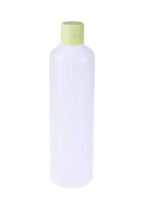 Botella dispensadora de líquido con botella de hombro redondo PE de 300 ml